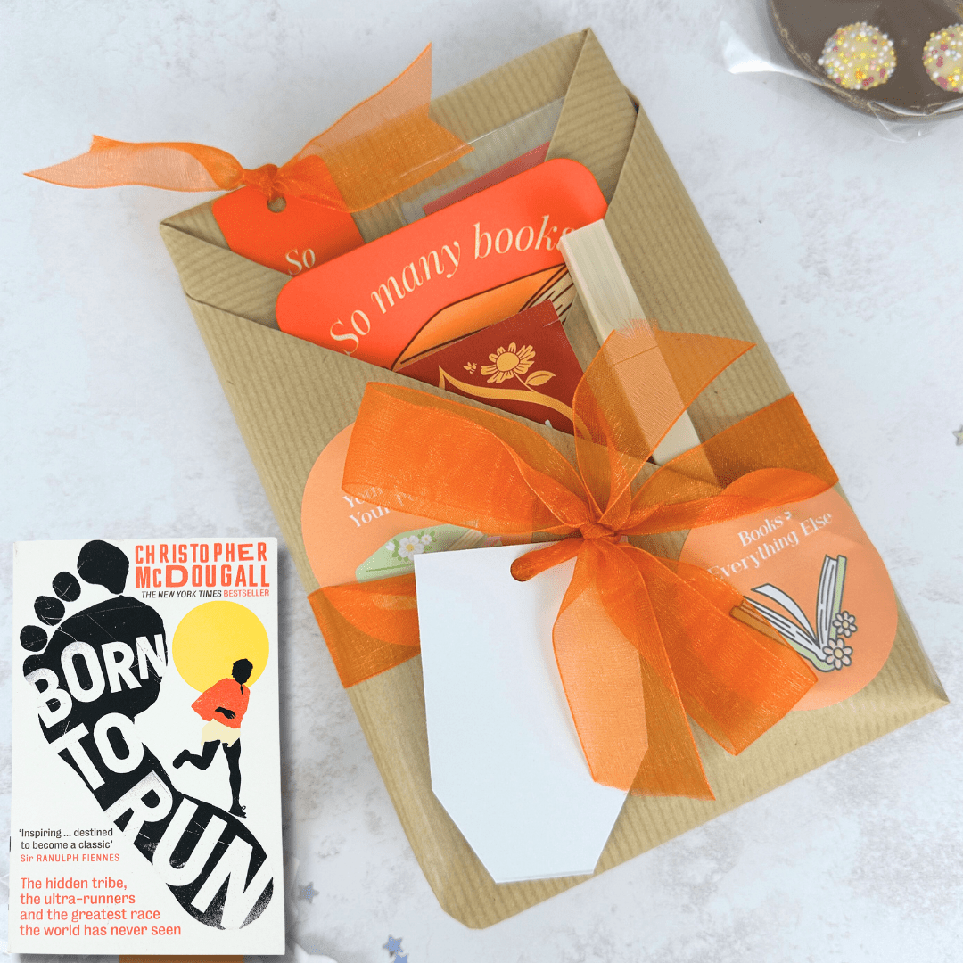 Born To Run by Christopher McDougall - Productive Reading Gift Wrapped Book - EOS BOX