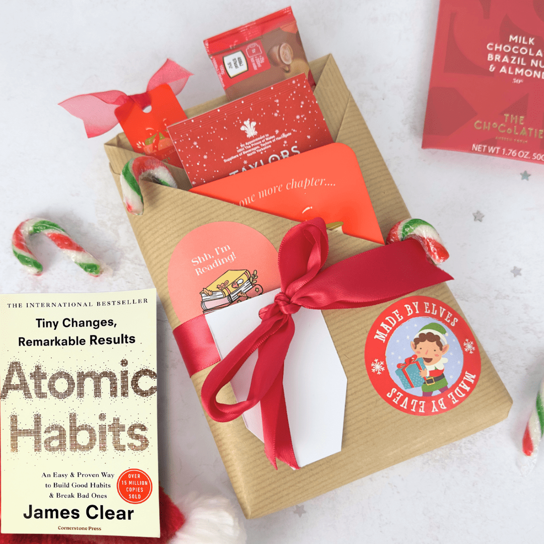 Christmas Self Help Gift Wrapped Book - EOS BOX