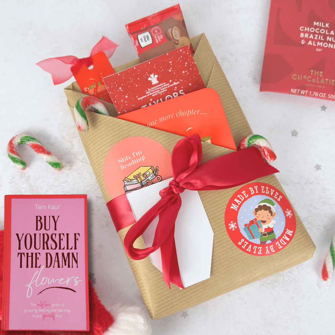 Christmas Self Help Gift Wrapped Book - EOS BOX