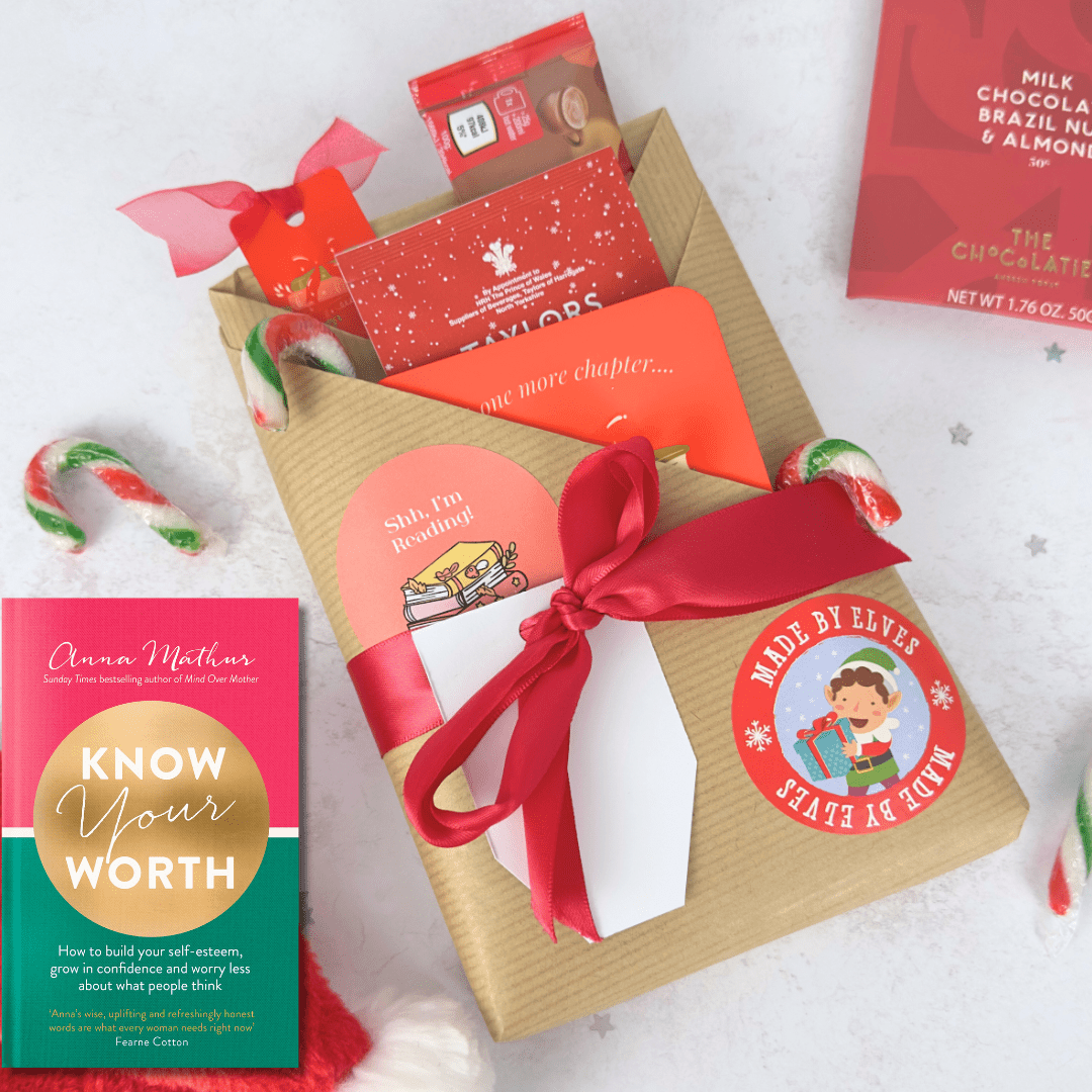 Christmas Self Help Gift Wrapped Book - EOS BOX