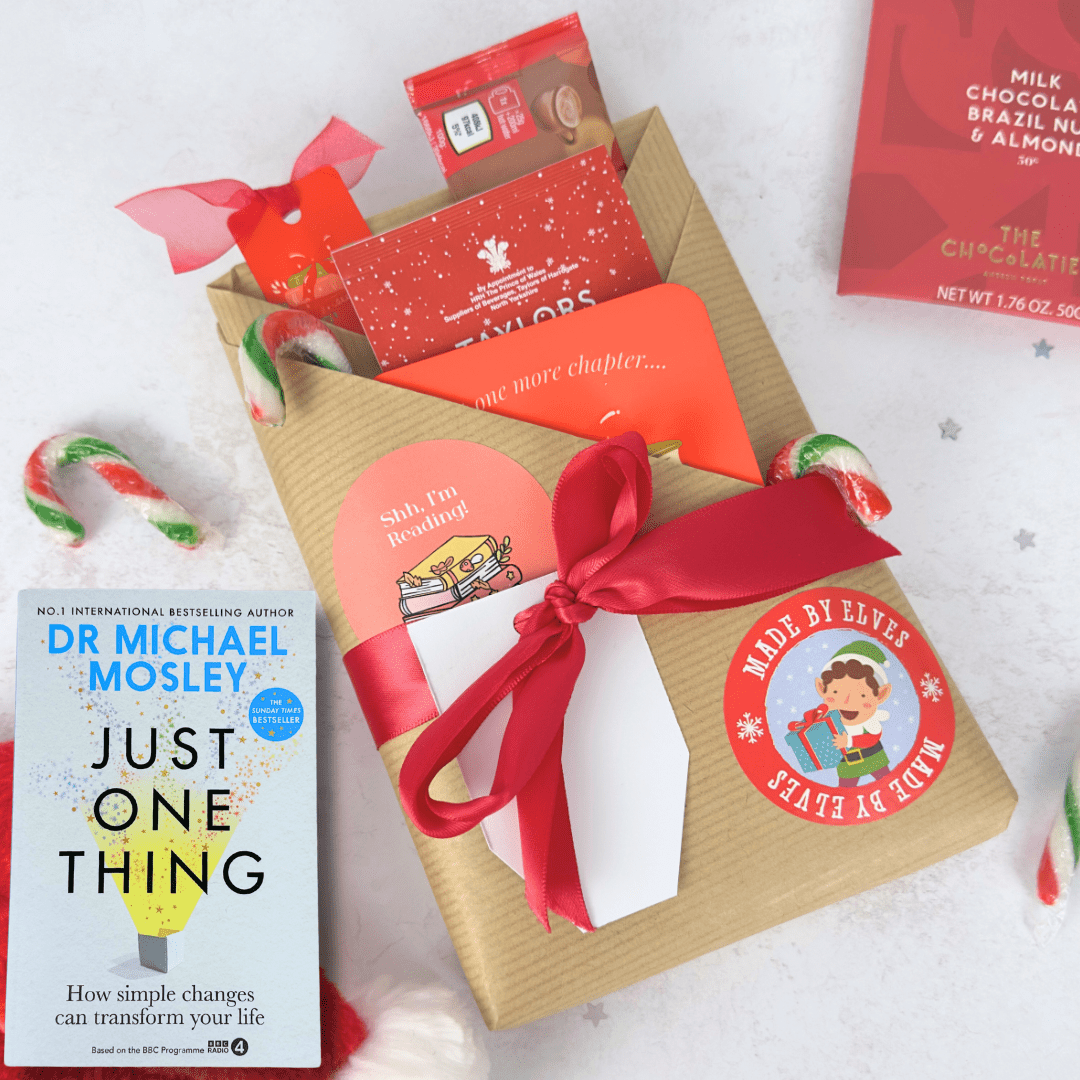 Christmas Self Help Gift Wrapped Book - EOS BOX