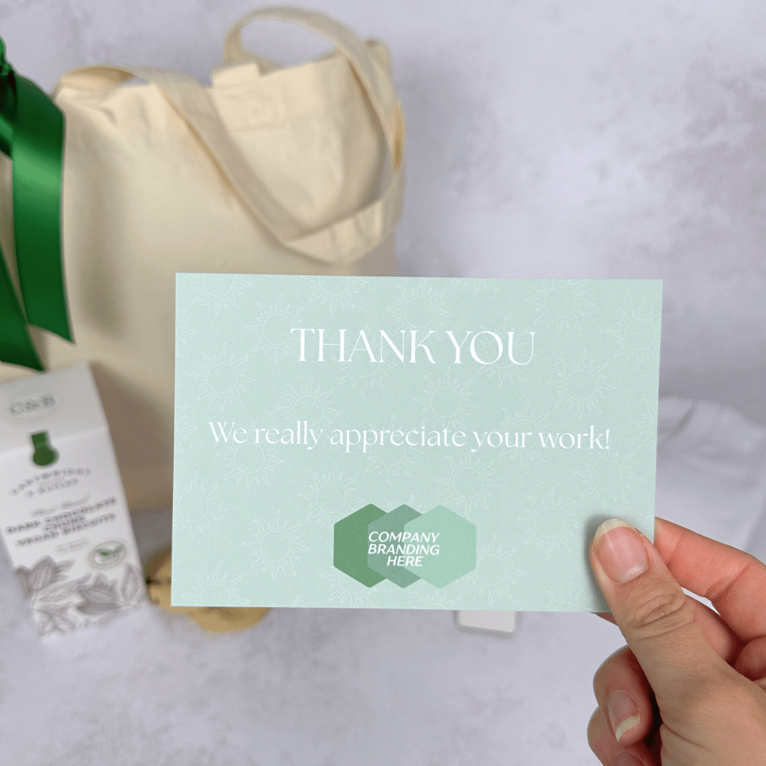 Event Ready | Add Your Brand Thank You Attendee Tote Bag - EOS BOX