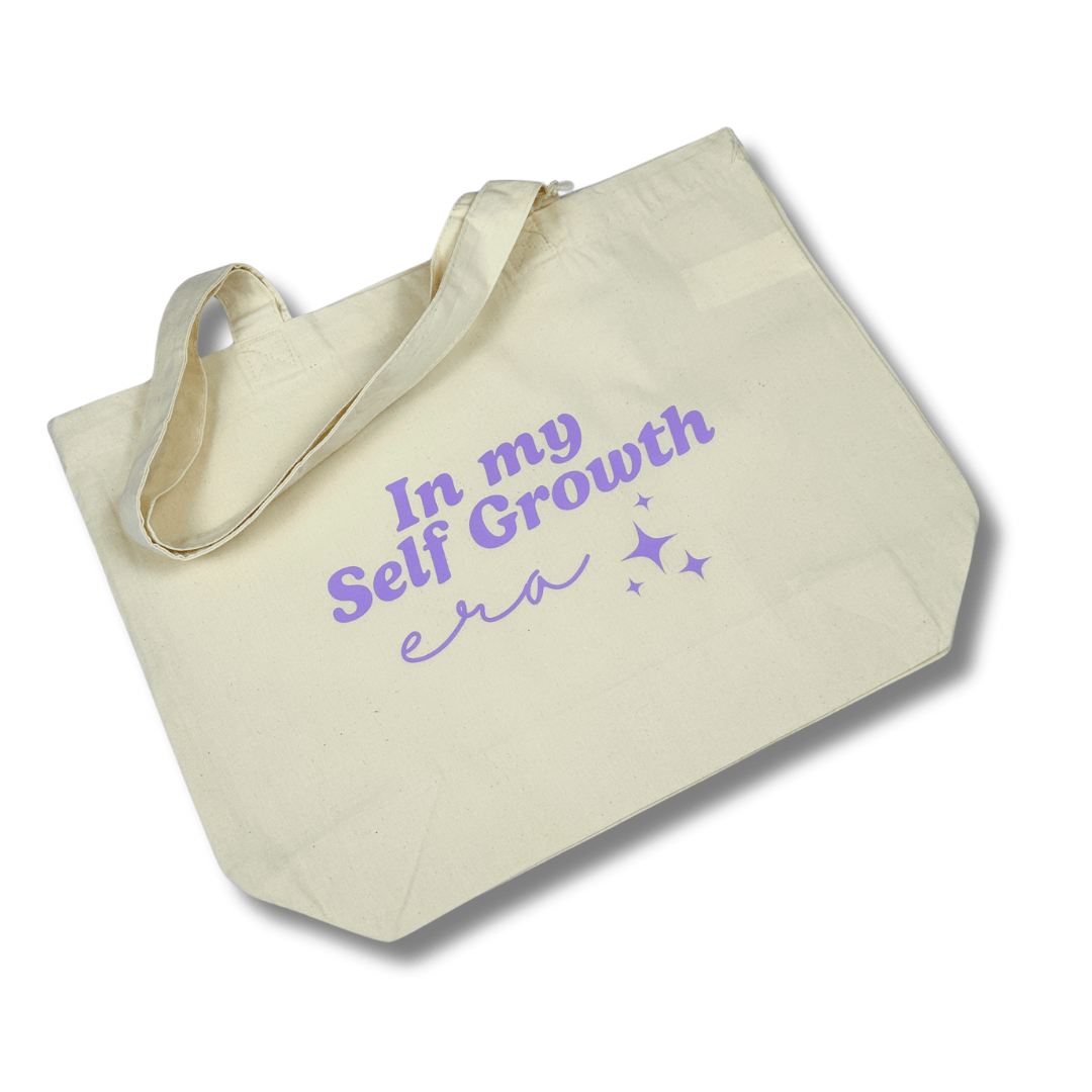 In My Self Growth Era Organic Tote Bag - EOS BOX
