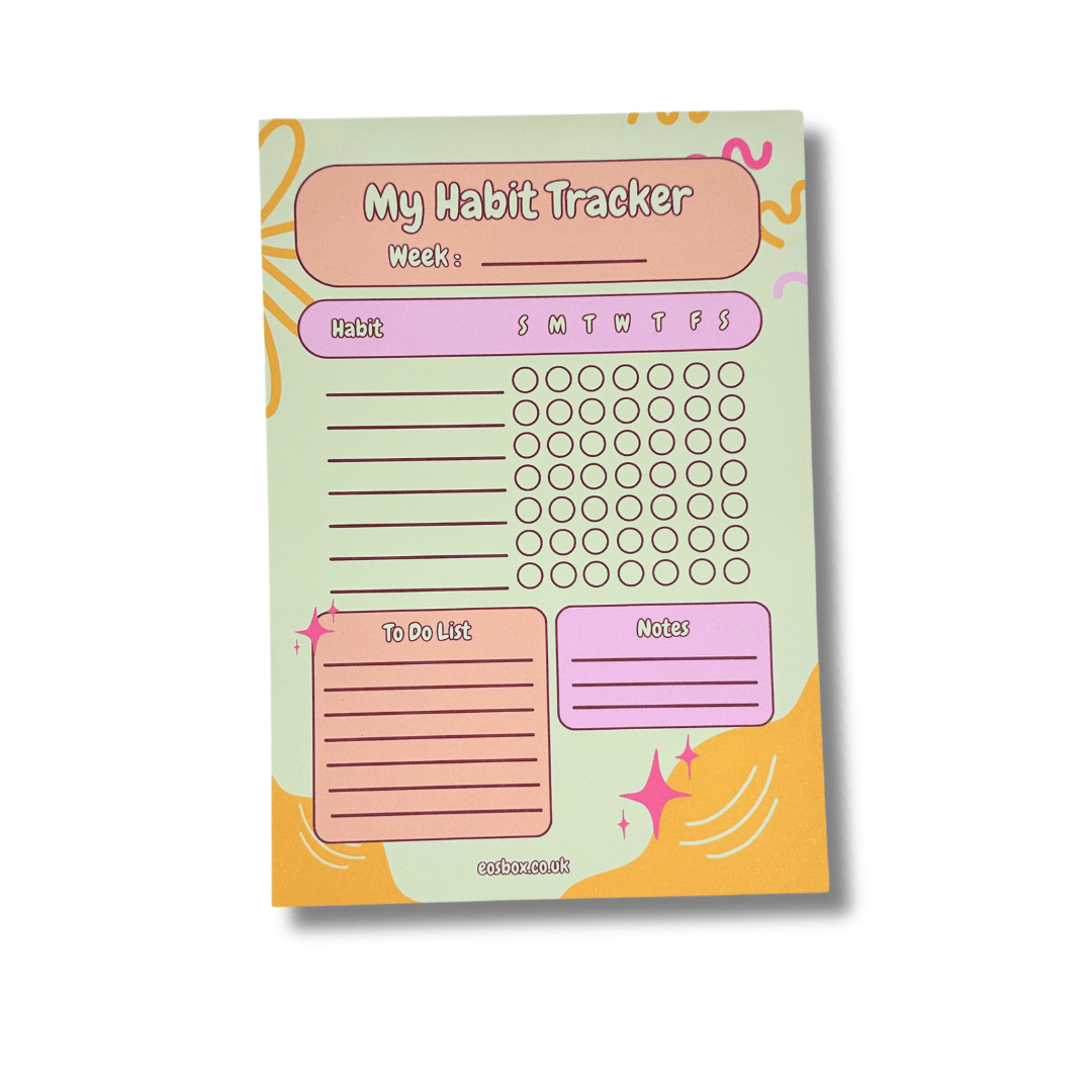 My Habit Tracker Notepad - EOS BOX
