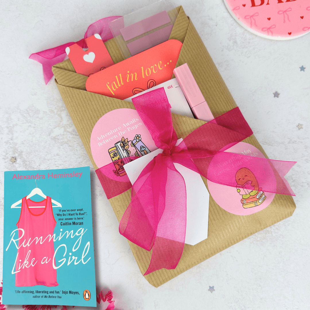 Running Like a Girl by Alexandra Heminsley - Productive Reading Gift Wrapped Book - EOS BOX