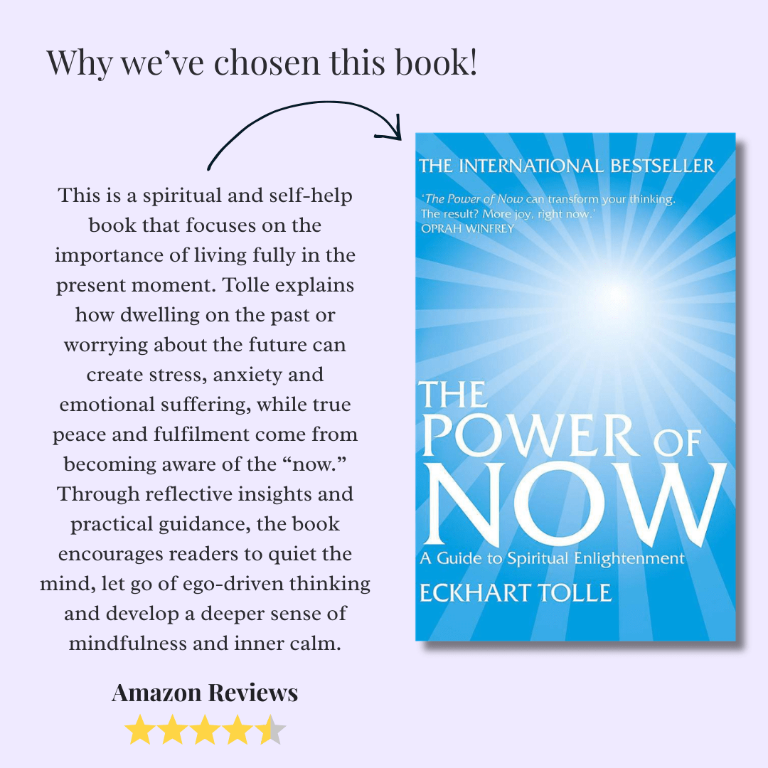 The Power of Now by Eckhart Tolle - Productive Reading Gift Wrapped Book - EOS BOX
