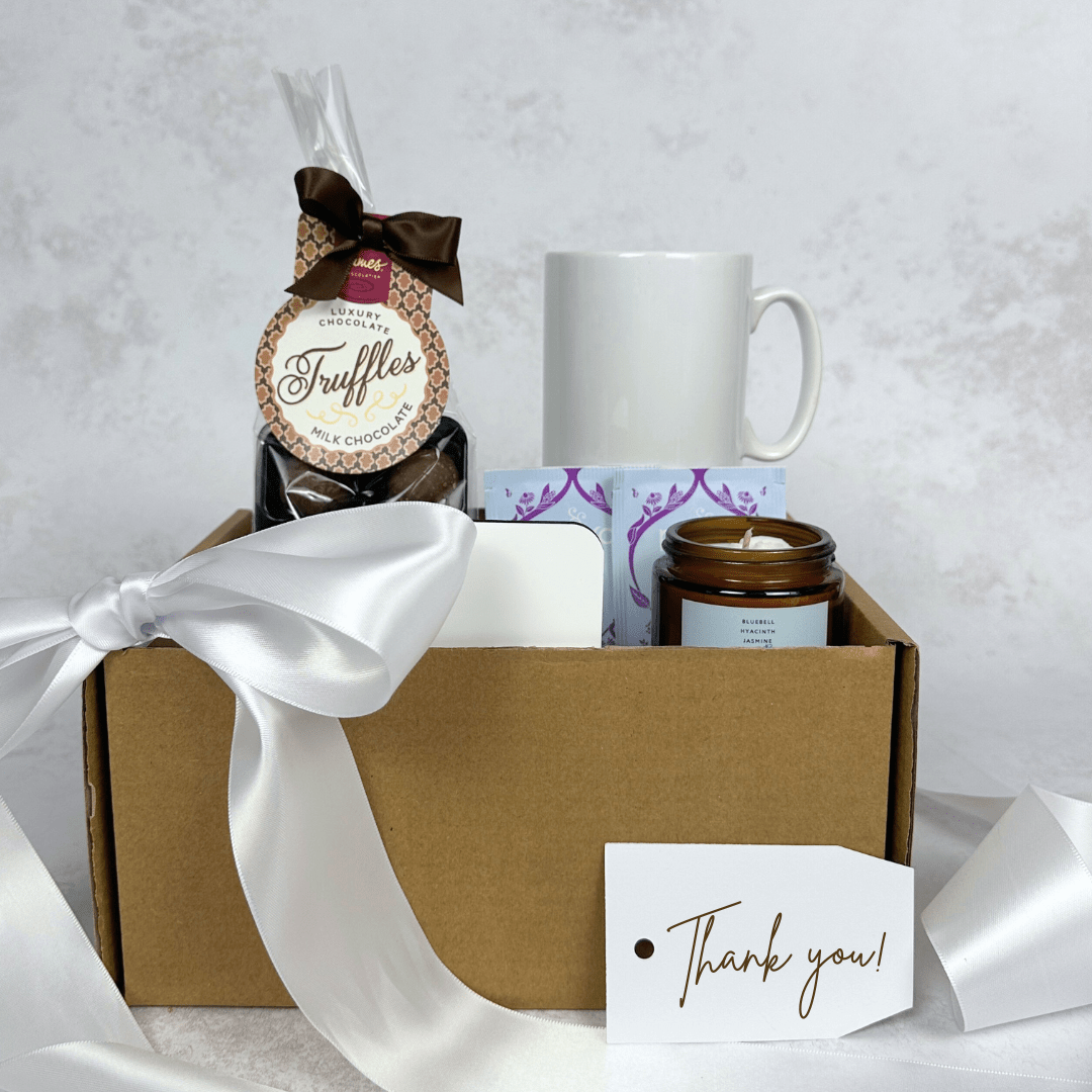 Warmth & Indulgence | Add Your Brand Thank You Client Box - EOS BOX
