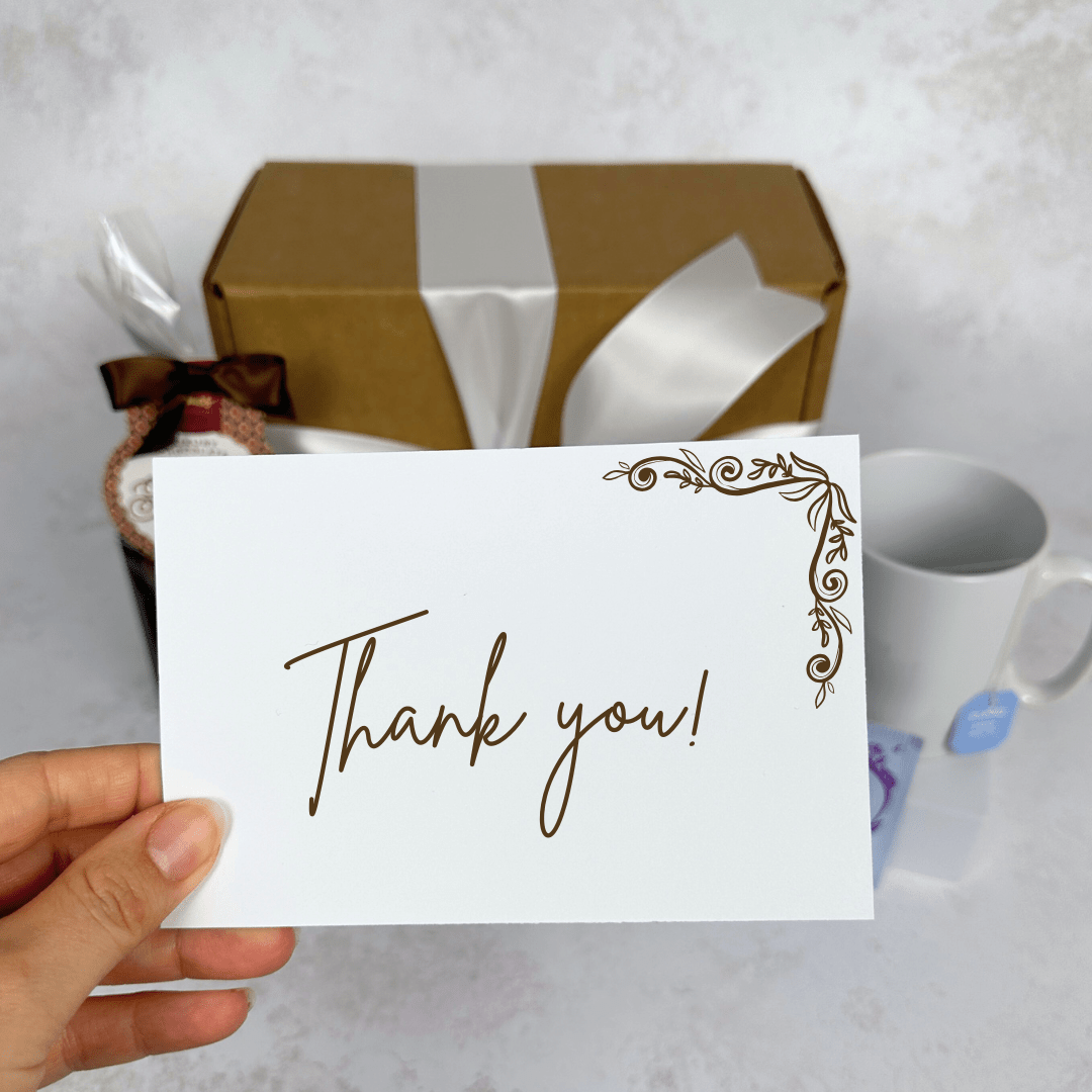 Warmth & Indulgence | Add Your Brand Thank You Client Box - EOS BOX