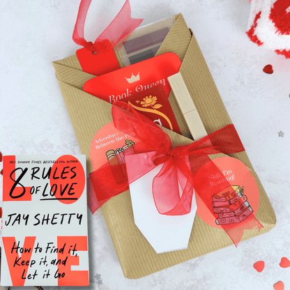 8 Rules of Love by Jay Shetty - Productive Reading Gift Wrapped Book - EOS BOX