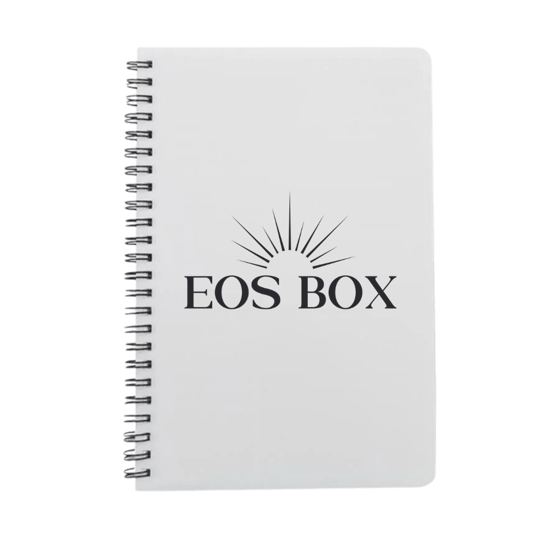 Branded A5 Wiro Notebook - EOS BOX