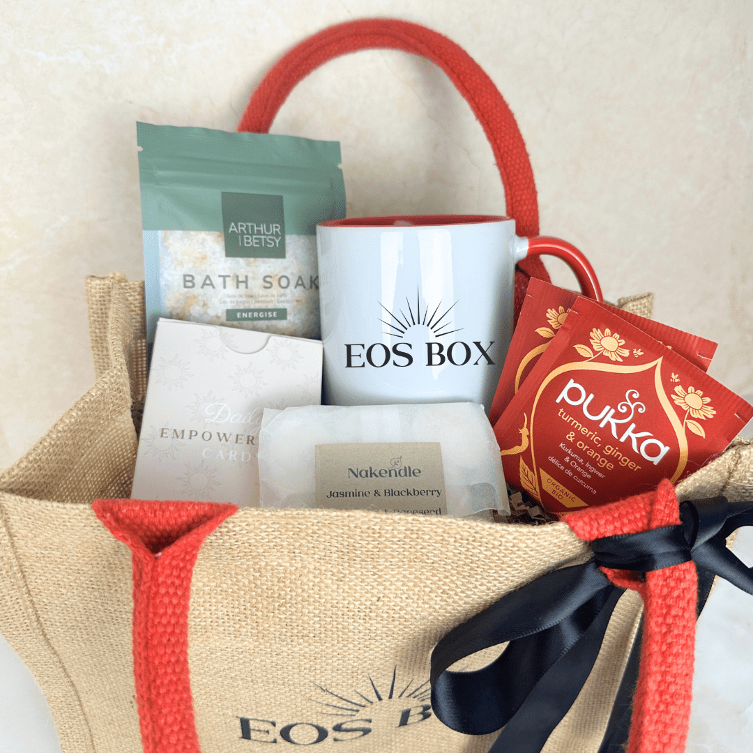 Career Milestone | Add Your Brand Promotion Celebration Jute Bag - EOS BOX