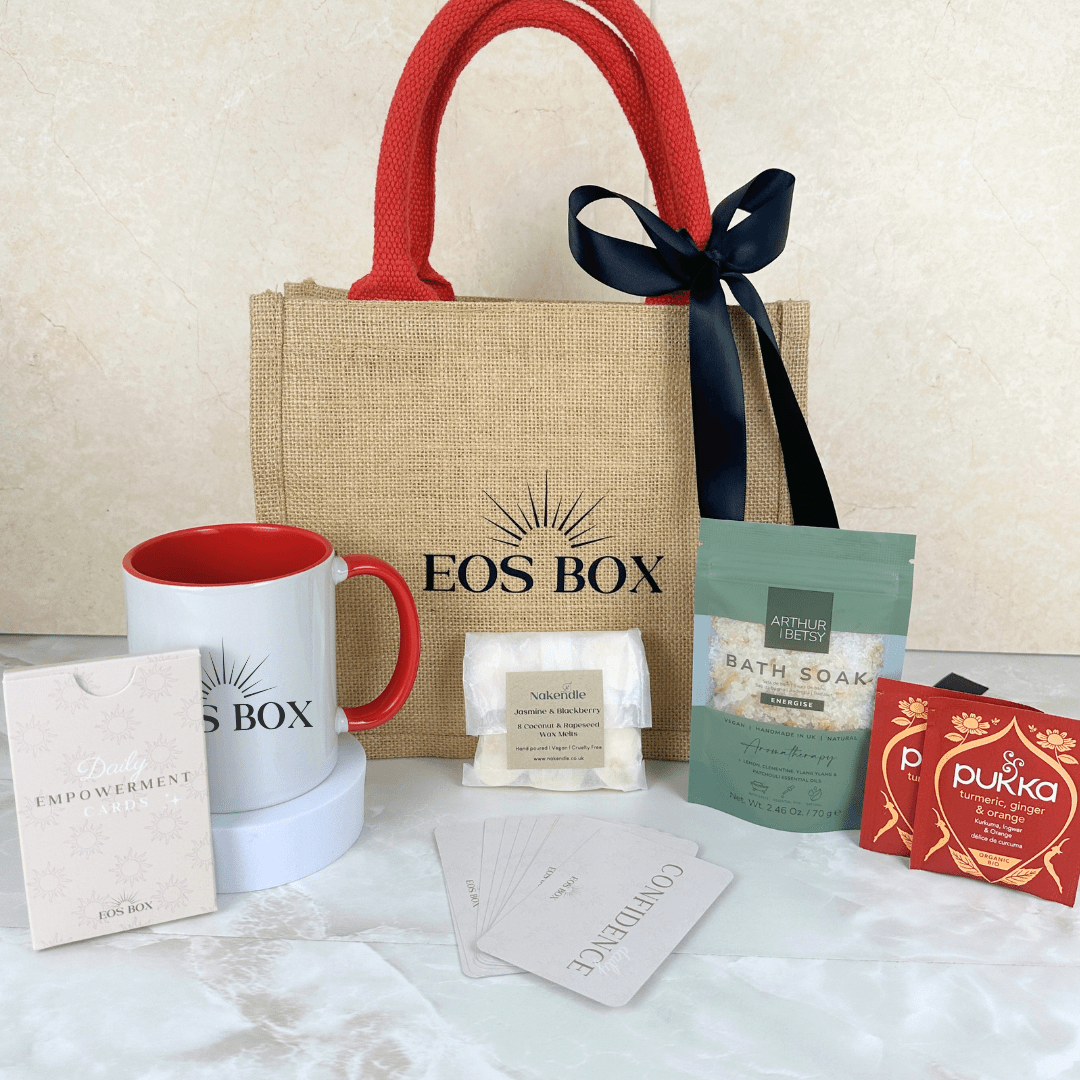 Career Milestone | Add Your Brand Promotion Celebration Jute Bag - EOS BOX