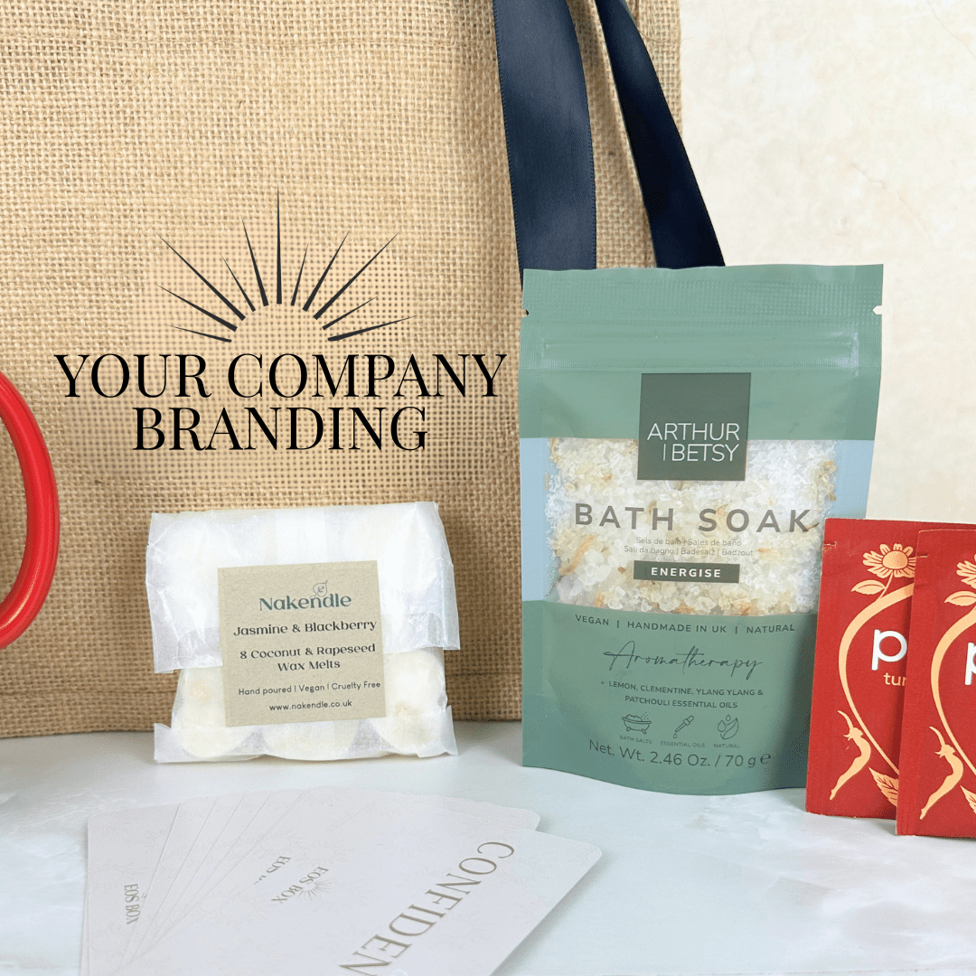 Career Milestone | Add Your Brand Promotion Celebration Jute Bag - EOS BOX