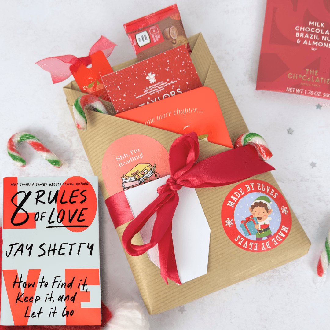 Christmas Self Help Gift Wrapped Book - EOS BOX