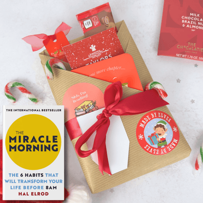 Christmas Self Help Gift Wrapped Book - EOS BOX