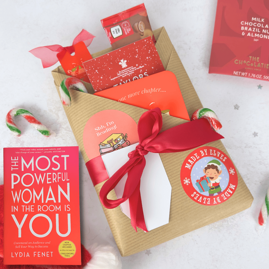 Christmas Self Help Gift Wrapped Book - EOS BOX