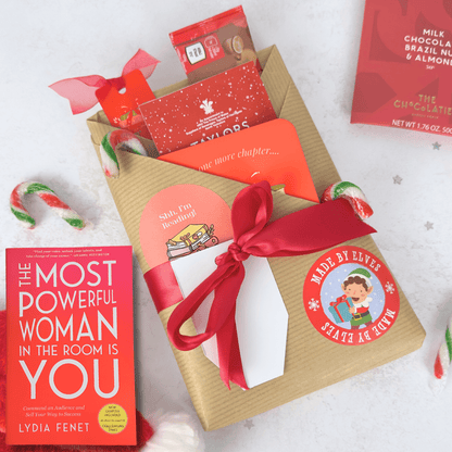 Christmas Self Help Gift Wrapped Book - EOS BOX