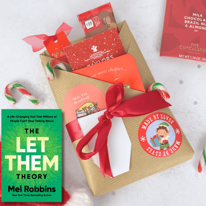 Christmas Self Help Gift Wrapped Book - EOS BOX