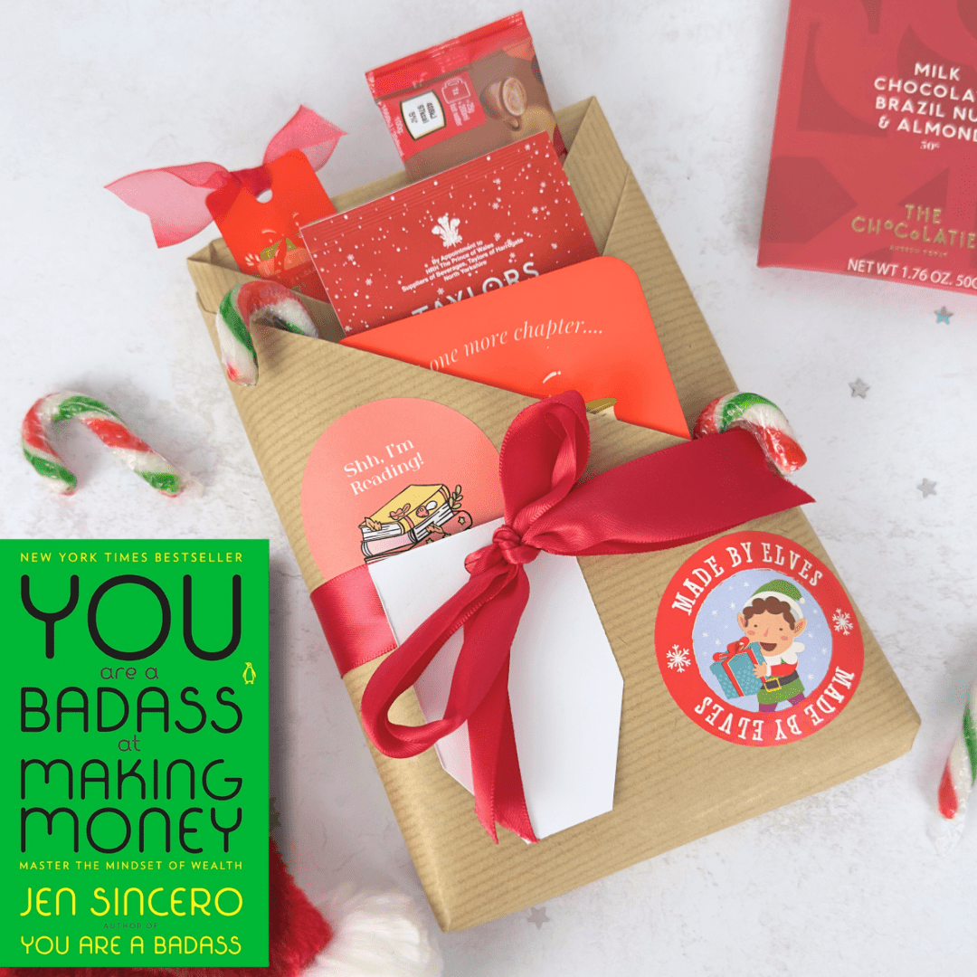 Christmas Self Help Gift Wrapped Book - EOS BOX