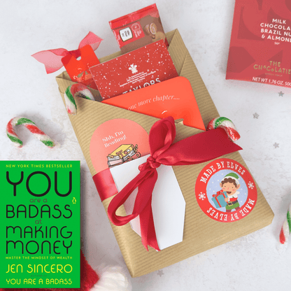 Christmas Self Help Gift Wrapped Book - EOS BOX