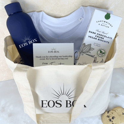 Event Ready | Add Your Brand Thank You Attendee Tote Bag - EOS BOX