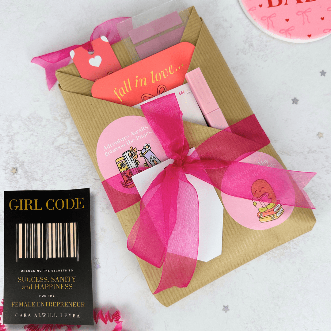 Girl Code by Cara Alwill Leyba - Productive Reading Gift Wrapped Book - EOS BOX