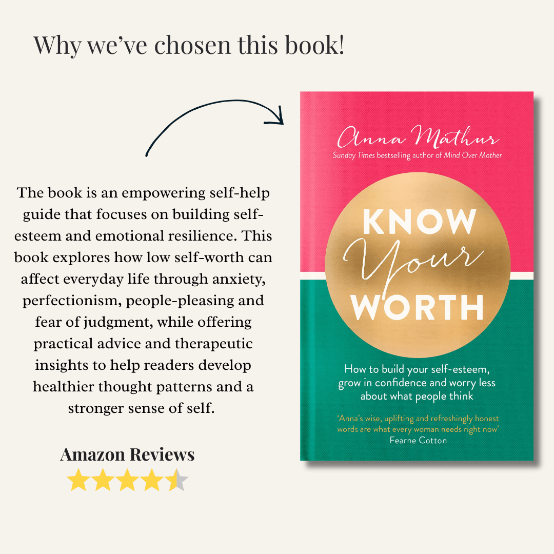 Know Your Worth by Anna Mathur - Productive Reading Gift Wrapped Book - EOS BOX