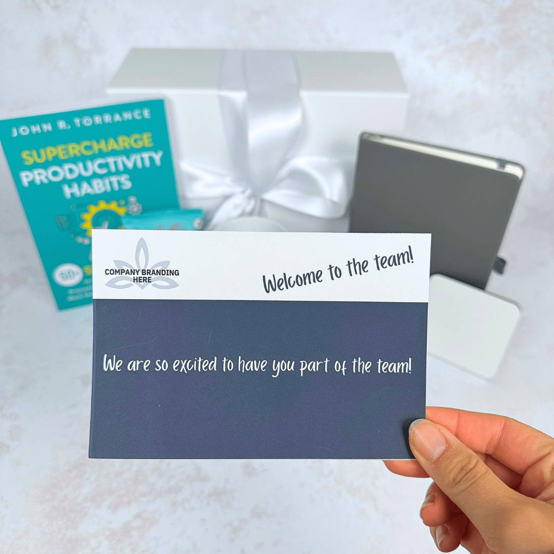 Onboarding | Add Your Brand Corporate Welcome Box - EOS BOX