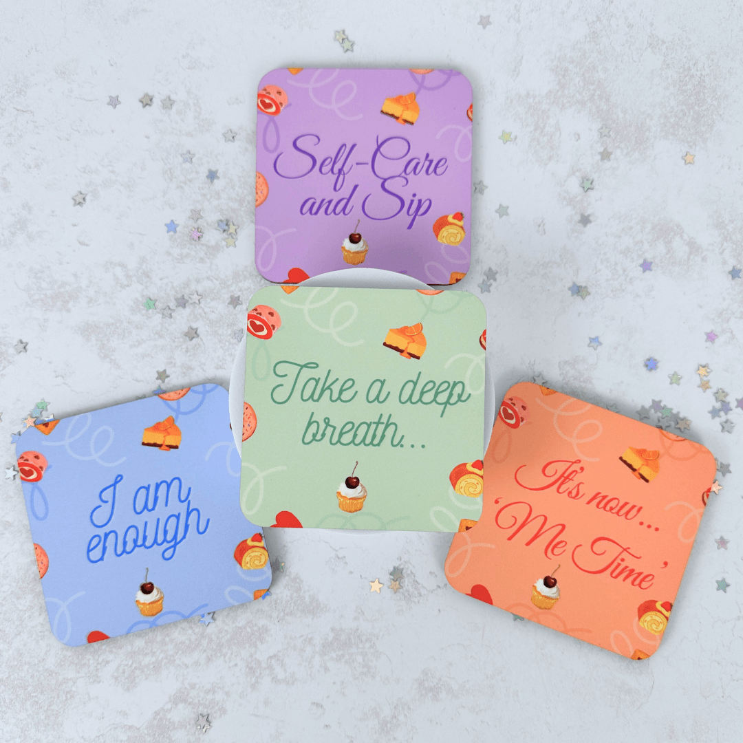 Sweet Treat Coasters - Set of 4 - EOS BOX