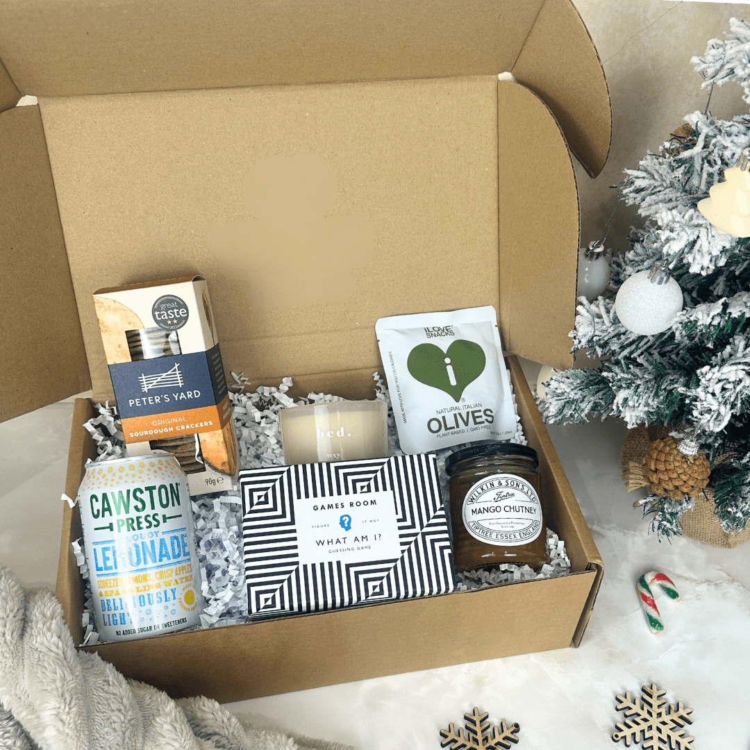 The Grazing &amp; Games Box | Corporate Christmas Gift - EOS BOX
