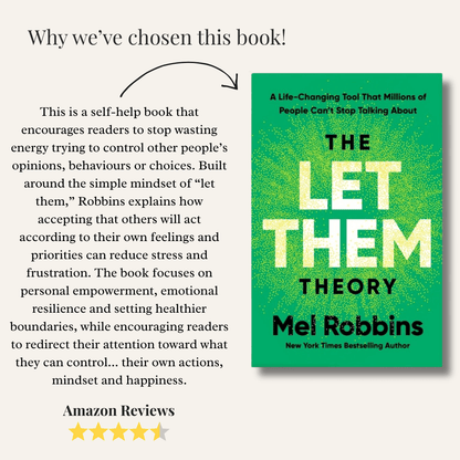 The Let Them Theory by Mel Robbins - Productive Reading Gift Wrapped Book - EOS BOX