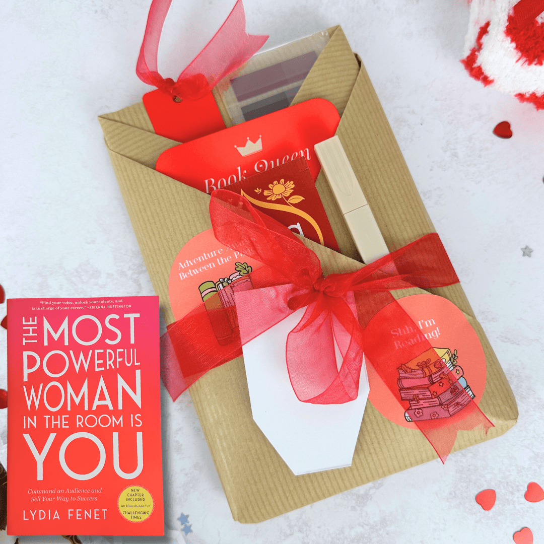 The Most Powerful Woman in the Room by Lydia Fenet - Productive Reading Gift Wrapped Book - EOS BOX