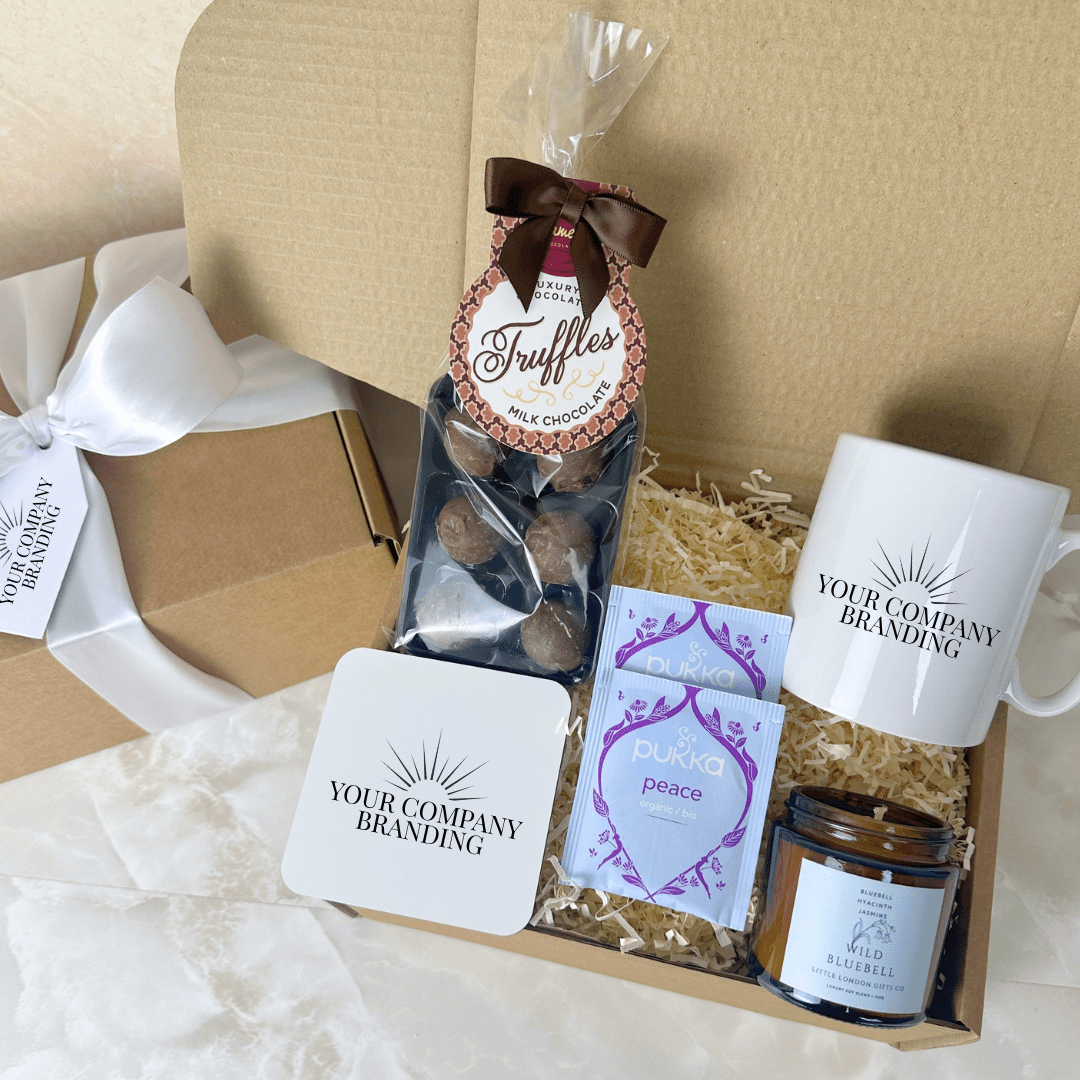 Warmth &amp; Indulgence | Add Your Brand Thank You Client Box - EOS BOX