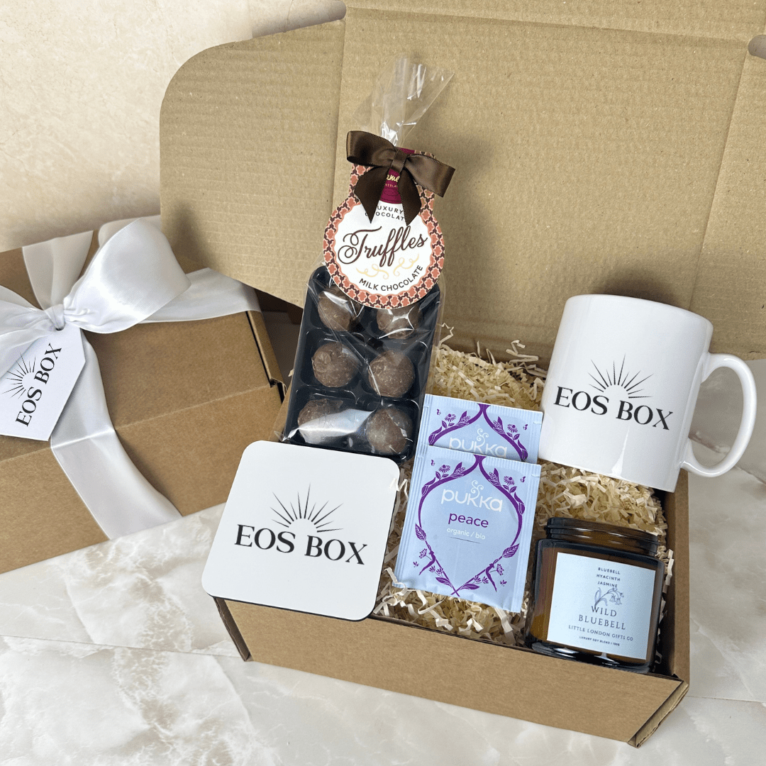 Warmth &amp; Indulgence | Add Your Brand Thank You Client Box - EOS BOX